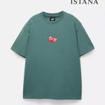 تی شرت مردانه آستین کوتاه پول اند بیر PULL&BEAR STWD T-shirt With Tomato Embroidery 3248552