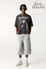 تی شرت مردانه آستین کوتاه پول اند بیر PULL&BEAR Ref-3245570 - Image 4