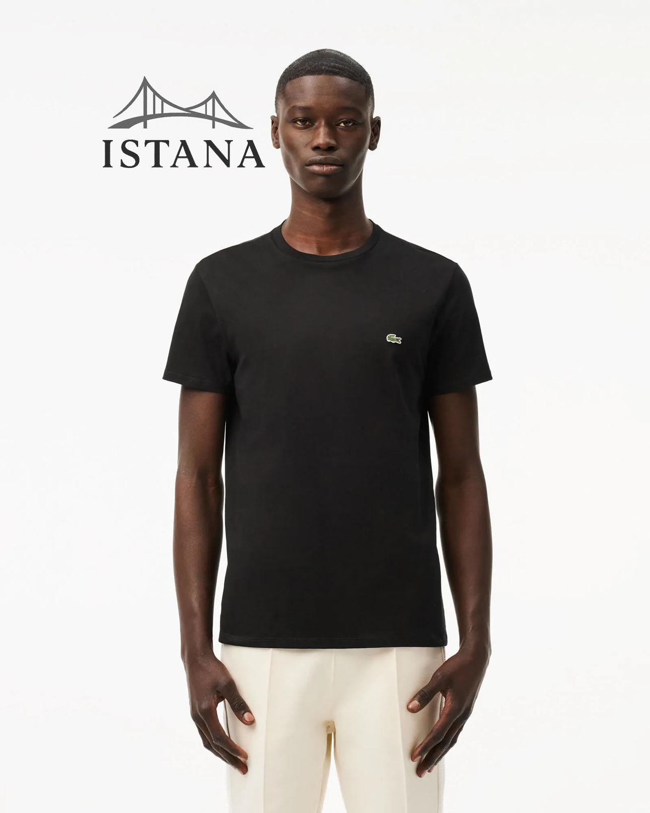 پولوشرت آستین کوتاه مردانه لاکوست پولوشرت آستین کوتاه مردانه لاکوست Lacoste Erkek Regular Fit TH6709.031 - Image 1