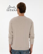 بلوز مردانه برند یو اس پولو Us polo  SADECE ONLINE MAĞAZADA  Erkek Comfort Fit Bisiklet Yaka Taş Basic Sweatshirt 50313760-VR049 - Image 2