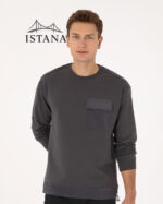 بلوز مردانه برند یو اس پولو Us polo Erkek Regular Fit Bisiklet Yaka Bordo Sweatshirt 50316401-VR024