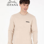 بلوز مردانه برند یو اس پولو Us polo Erkek Regular Fit Bisiklet Yaka Taş Sweatshirt 50292362-VR049