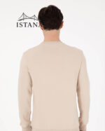 بلوز مردانه برند یو اس پولو Us polo Erkek Regular Fit Bisiklet Yaka Taş Sweatshirt 50292362-VR049 - Image 5