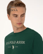 بلوز مردانه برند یو اس پولو Us polo Erkek Regular Fit Bisiklet Yaka İndigo Sweatshirt 50313743-VR079 - Image 5