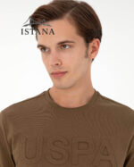 بلوز مردانه برند یو اس پولو Us polo Erkek Regular Fit Bisiklet Yaka Haki Basic Sweatshirt 50289058-VR027 - Image 2