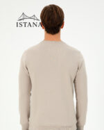 بلوز مردانه برند یو اس پولو Us polo Erkek Bisiklet Yaka Mint Basic Şardonlu Sweatshirt 50293471-VR049 - Image 2