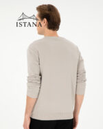بلوز مردانه برند یو اس پولو Us polo Erkek Regular Fit Bisiklet Yaka Bordo İnce Basic Sweatshirt 50293430-VR049 - Image 2
