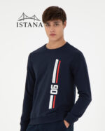 بلوز مردانه برند یو اس پولو Us polo Erkek Regular Fit Bisiklet Yaka Lacivert Sweatshirt 50293441-VR033