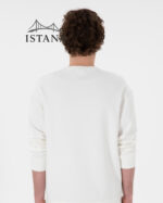 بلوز مردانه برند یو اس پولو Us polo Erkek Comfort Fit Bisiklet Yaka Ekru İnce Sweatshirt 50309858-VR019 - Image 5